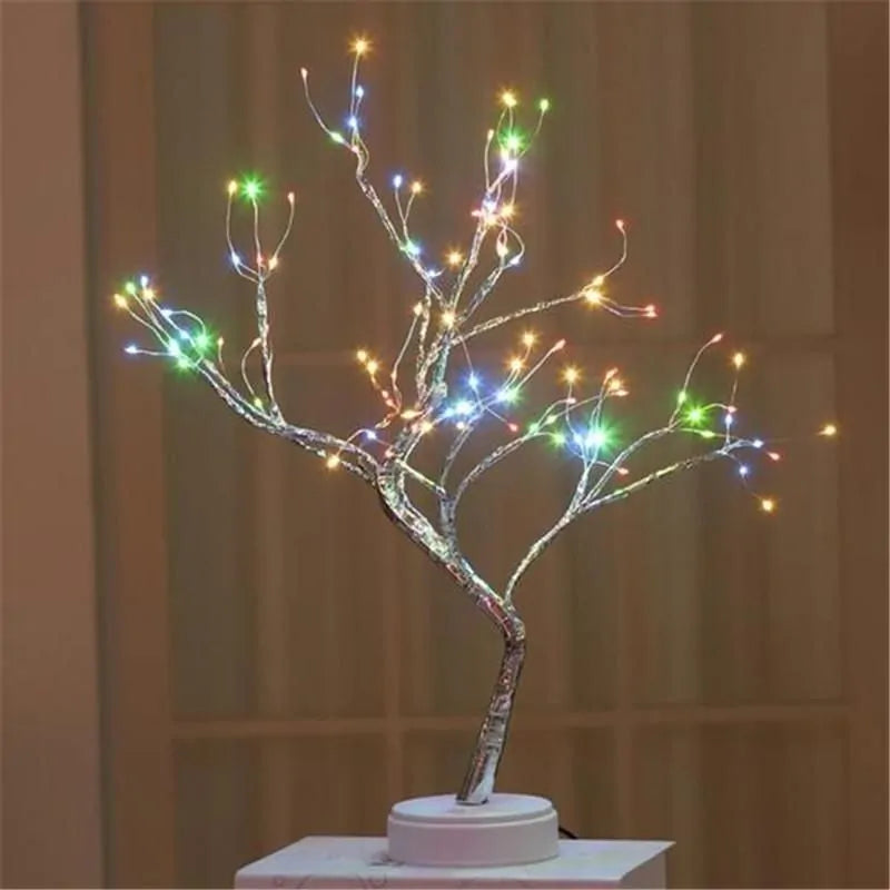 Copper Wire Tree LED