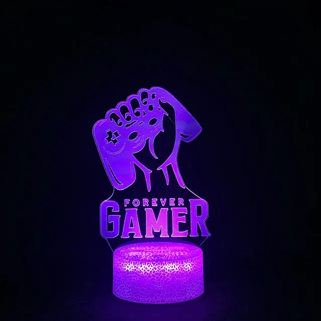 RGB LED Gaming Lamp