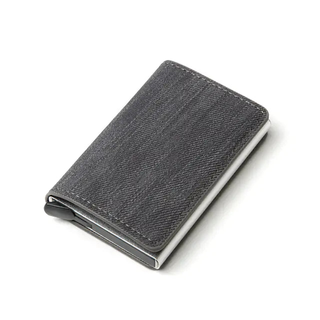 Carbon Fiber & Faux Leather Wallet