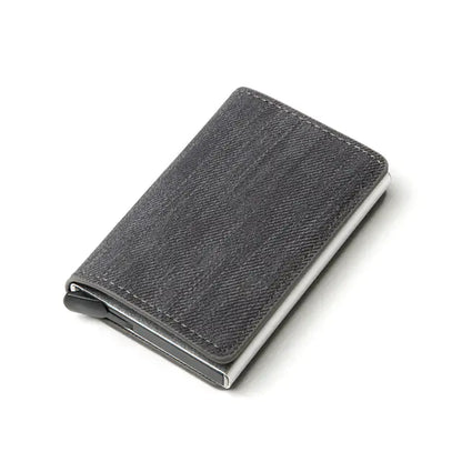 Carbon Fiber & Faux Leather Wallet