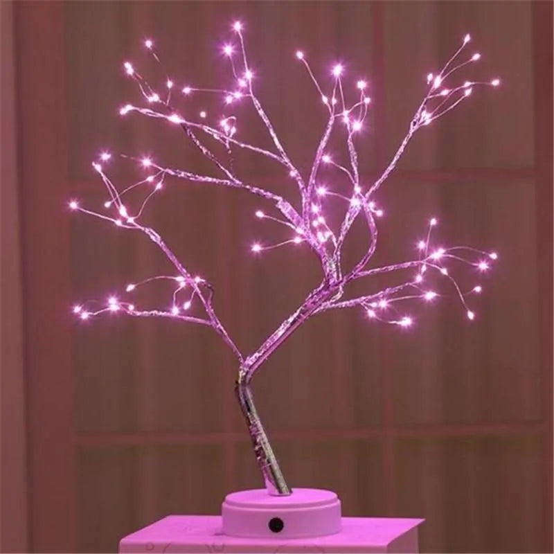 Copper Wire Tree LED