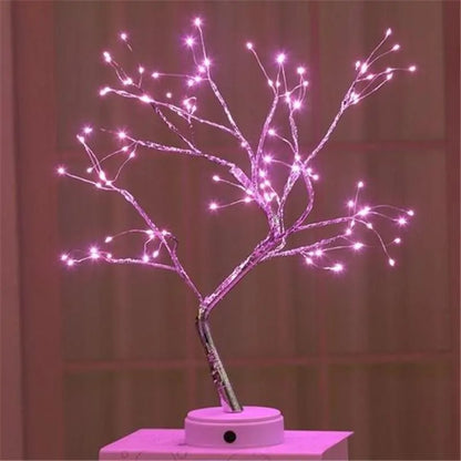 Copper Wire Tree LED