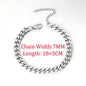Chain Bracelet Different Widths