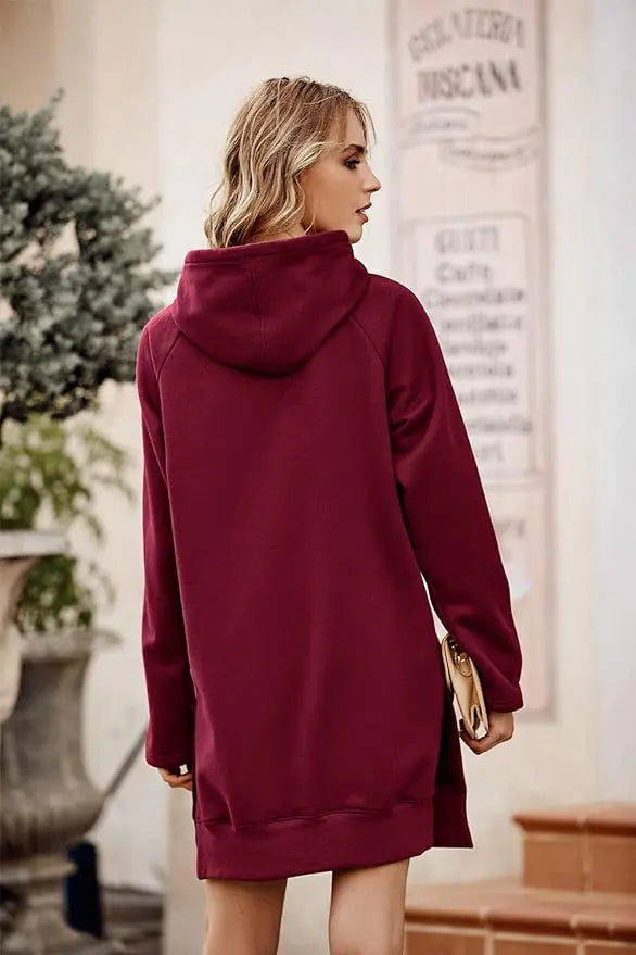 Oversized Hoodie Dress Mult. Colors