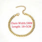 Chain Bracelet Different Widths