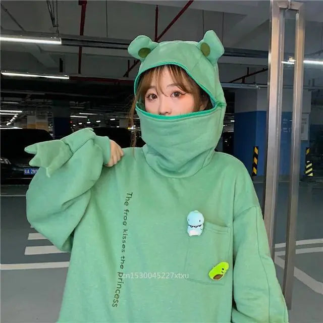 Frog Zipper Hoodie
