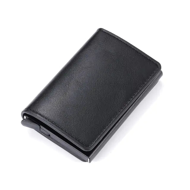 Carbon Fiber & Faux Leather Wallet
