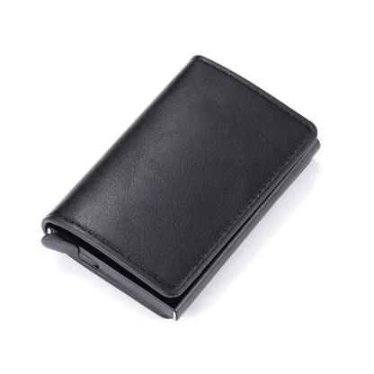 Carbon Fiber & Faux Leather Wallet