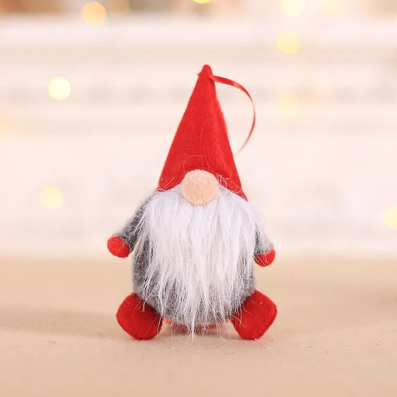 Santa Climbing Ladder Decoration
