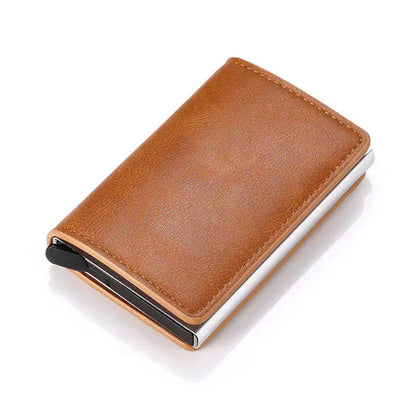 Carbon Fiber & Faux Leather Wallet