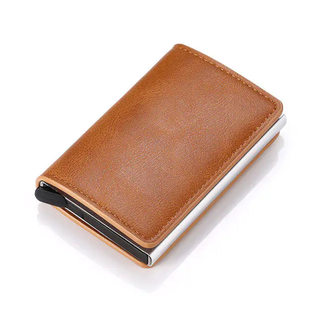 Carbon Fiber & Faux Leather Wallet