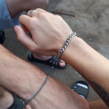 Chain Bracelet Different Widths