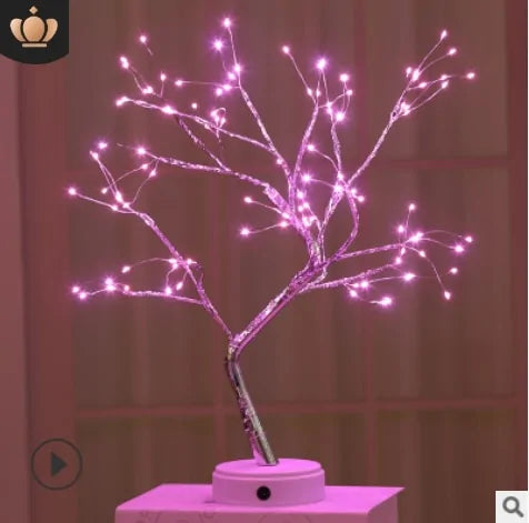Copper Wire Tree LED