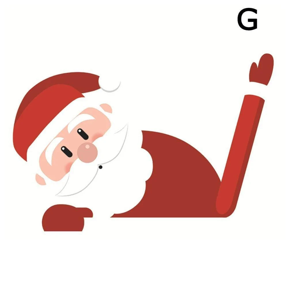 Santa Claus Car Stickers