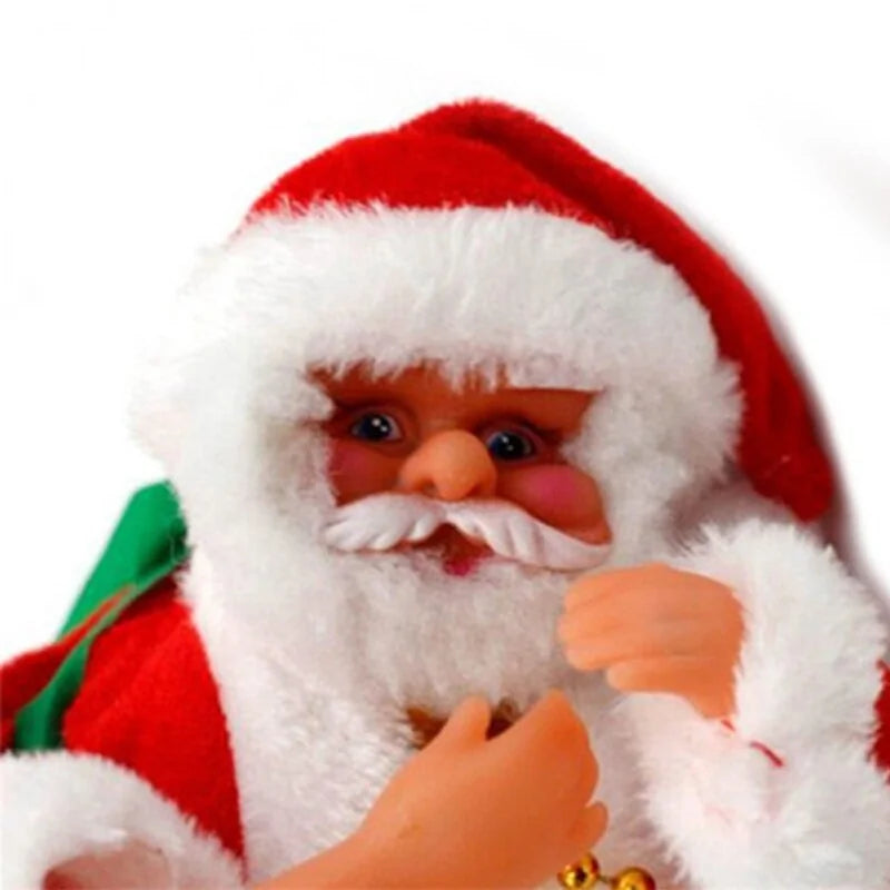Santa Climbing Ladder Decoration
