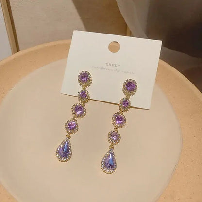 Womens Crystal Earrings