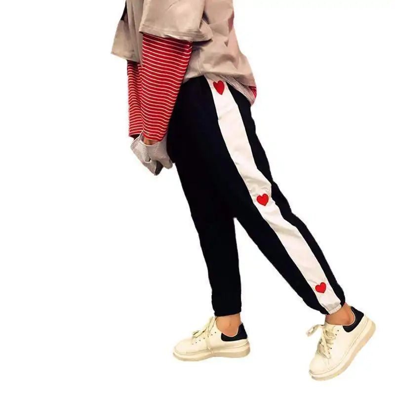 Heart Stripe Sweats