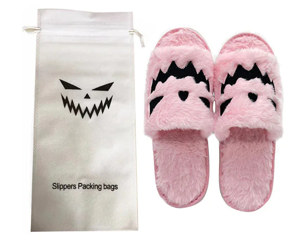 Anti Slip Slippers Pumpkin and Deer