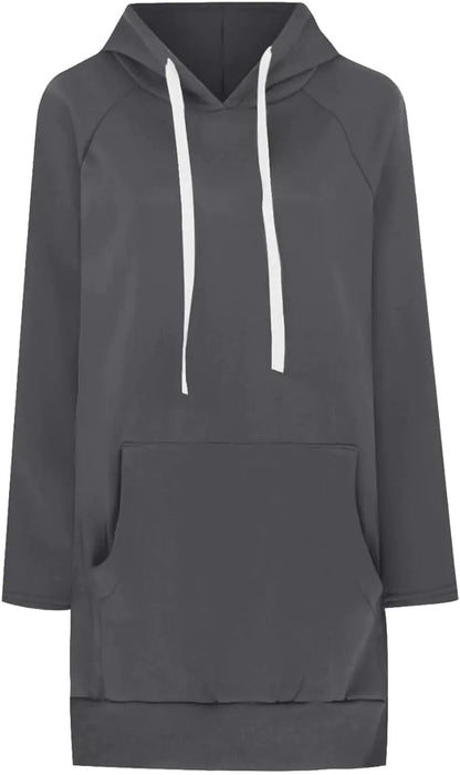 Oversized Hoodie Dress Mult. Colors