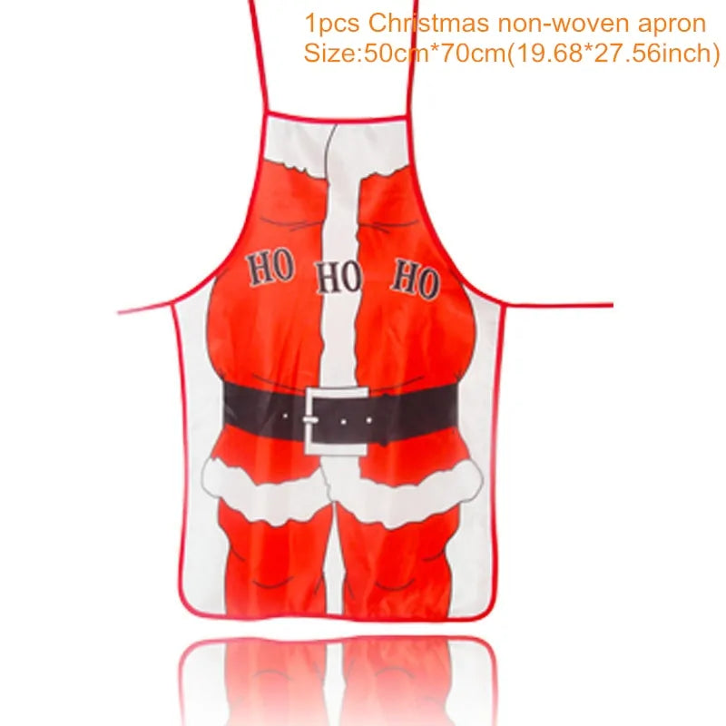 Santa Christmas Apron Variances