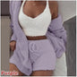 Winter Knit Pajamas Set