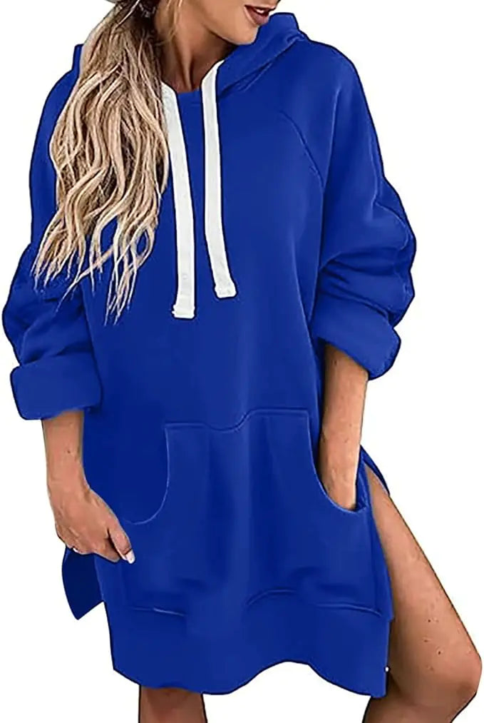 Oversized Hoodie Dress Mult. Colors