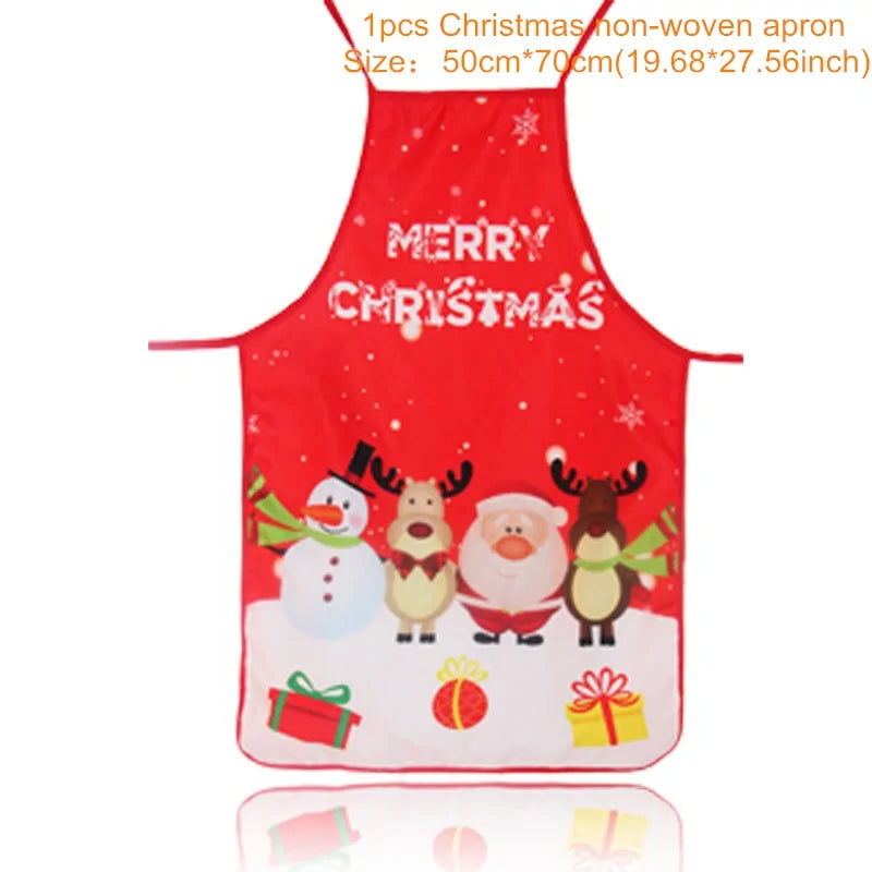 Santa Christmas Apron Variances