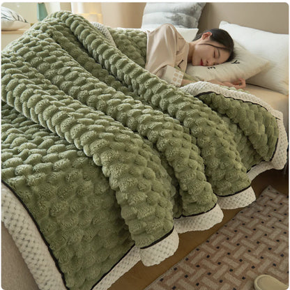 Woven Plush Thermal Blanket
