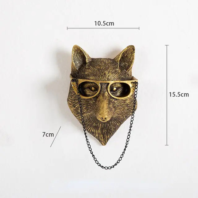 Animal Wall Decorative Figurines