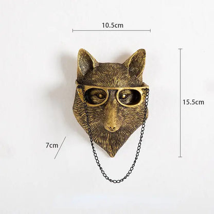Animal Wall Decorative Figurines