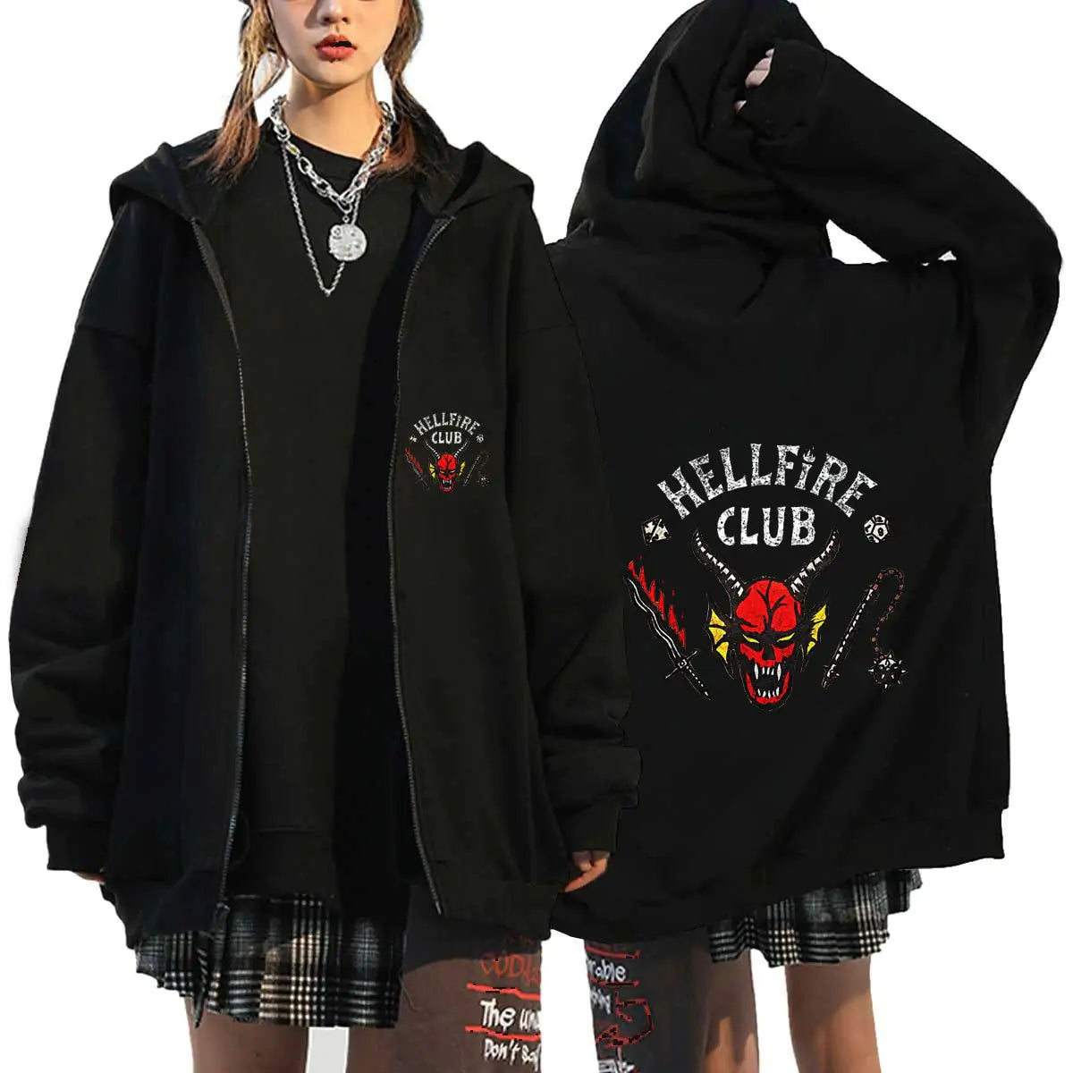 Stranger Things Hellfire Club Hoodie