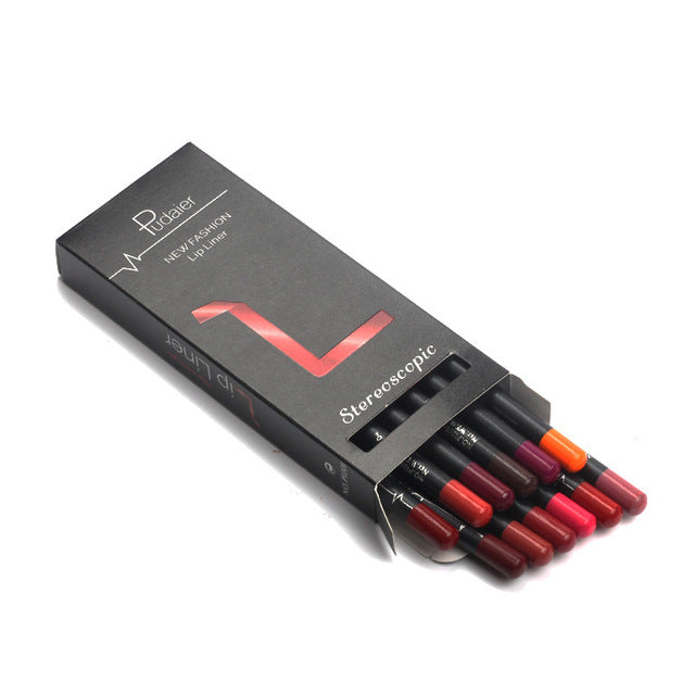 Lip Liner Pencil 12 Colors