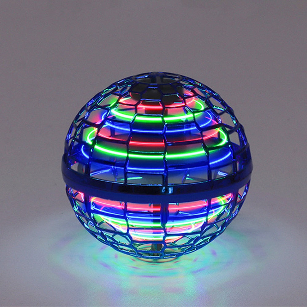 Hovering LED Swivel Ball Drone