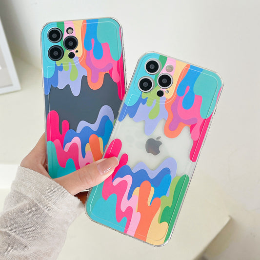 Shockproof Trippy Drip iPhone Case