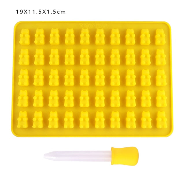 Gummy Bear Jelly Chocolate Mold