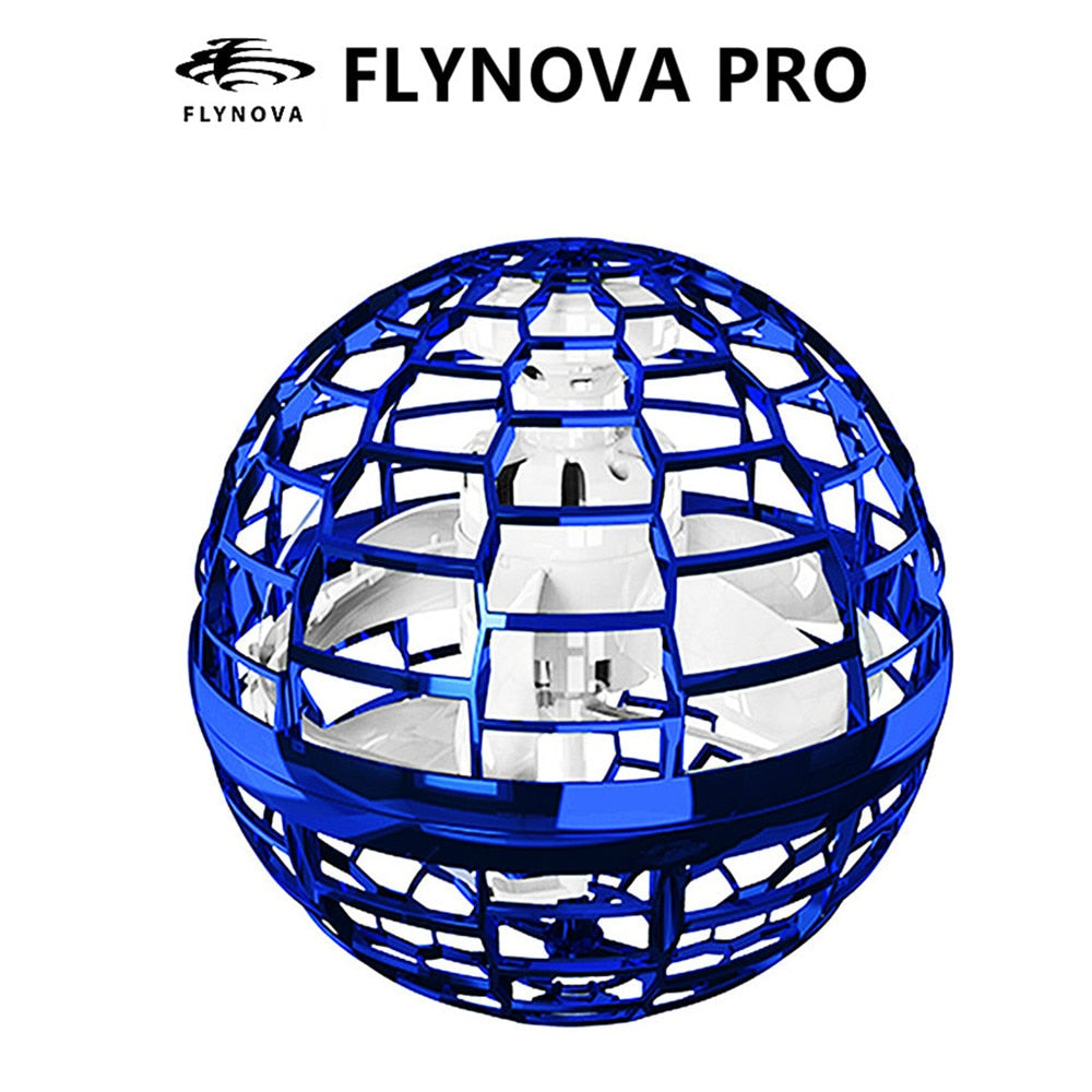 Hovering LED Swivel Ball Drone