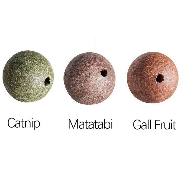 Natural Catnip Snack Ball for Cats