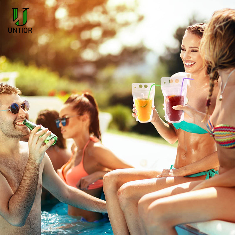 Reusable Hot/Cold Drink or Snacks Pouch