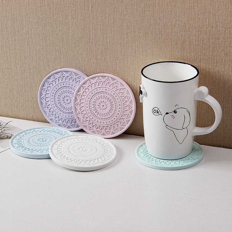 Round Heat Protection Table Mat