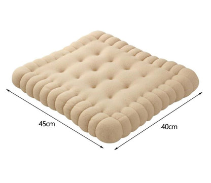 Cute Pillow Biscuit Shape Cushion