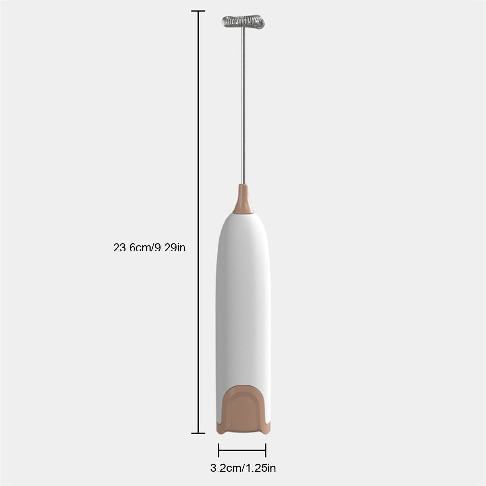 Electric Milk Frother Battery Operated