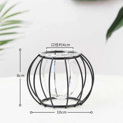 Nordic Simple Golden Glass Vase