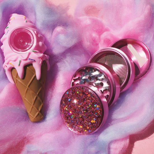 Pink Ice Cream Herb Pipe