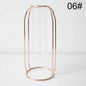 Nordic Simple Golden Glass Vase