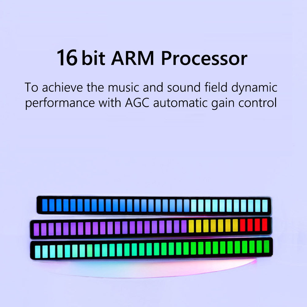 RGB Music Reactive Sound control LED Light Bar