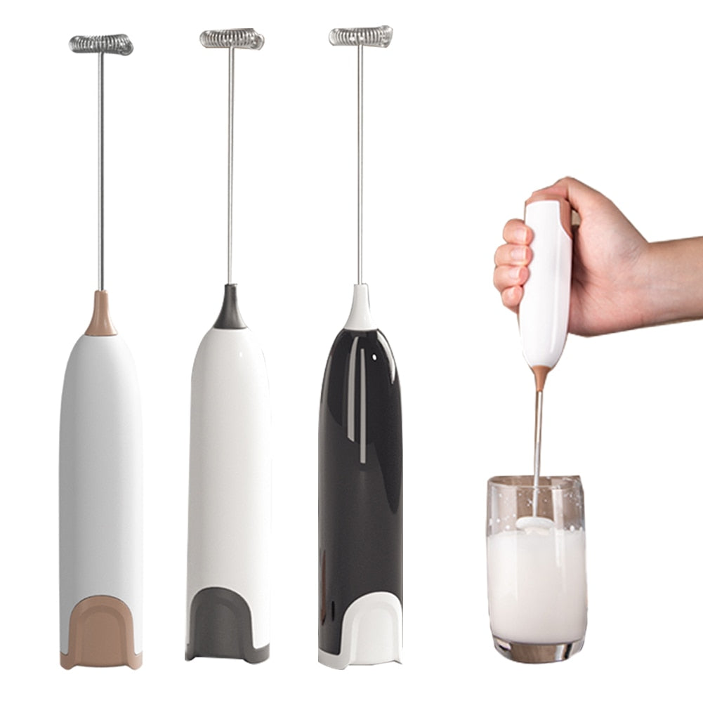 Electric Milk Frother Battery Operated