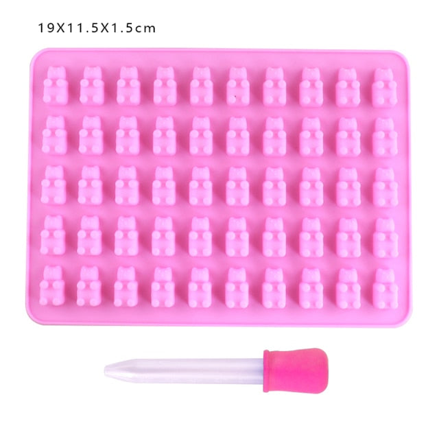 Gummy Bear Jelly Chocolate Mold