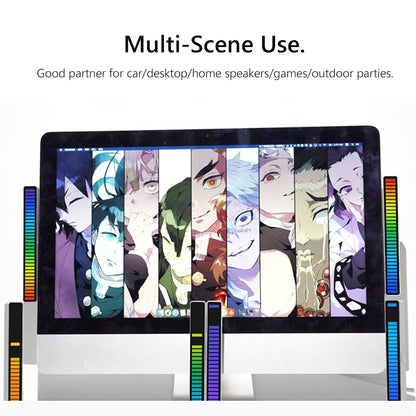 RGB Music Reactive Sound control LED Light Bar