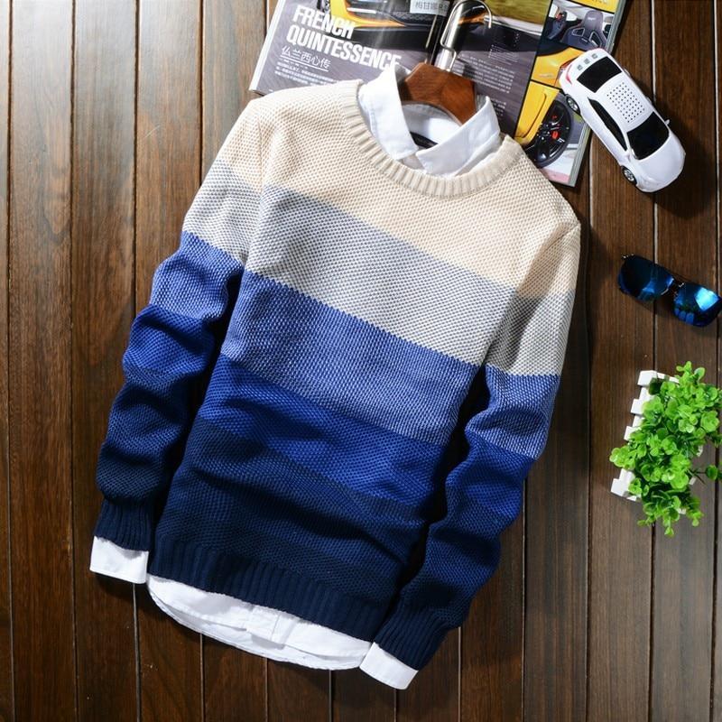 Mens Knit Sweater 4 Colors