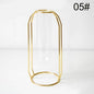 Nordic Simple Golden Glass Vase